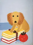 Maud Lewis, Untitled - Dog Portrait, 1965, mixed media on canvas board