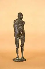 Gerhardt Marcks, Untitled - Standing Male Figure, bronze sculpture
