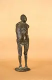Gerhardt Marcks, Untitled - Standing Male Figure, bronze sculpture