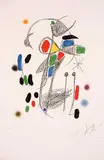 Joan Miró, Untitled - Acrostique Suite #H.C.
