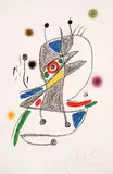 Joan Miró, Untitled - Acrostique Suite #H.C.