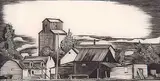 Walter J. Phillips, Headingley [Number Two], 1934, wood engraving on paper