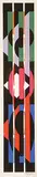 Yaacov Gipstein Agam, Untitled - Plate 6 [from Agam +-X9] #50/180, colour silkscreen on paper