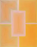 Richard Anuszkiewicz, Untitled - Plate 2 #68/500, 1970, colour silkscreen on paper