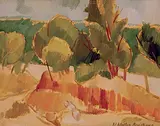 William Walton Armstrong, North Hatley Road to Sherbrooke, 1962, oil on canvas