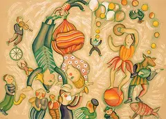 Françoise Deberdt, La Parade des Etoiles #22/200, 1979, colour lithograph on paper