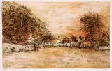 Bernard Gantner, Untitled - Soleil d'Automne #86/185, colour lithograph on paper