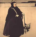William Nicholson, H.M. The Queen, 1898, colour lithograph on paper
