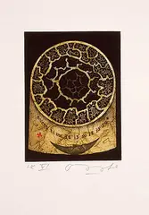 Thomas O'Donohue, Untitled - Every Time It Is So #HC VI, colour etching on paper