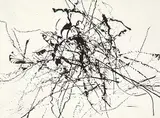 Christian Marcel Barbeau, Les Dentelles du Reve, 1959, ink on paper