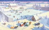 William Roy Brownridge, Untitled - Winter Festival