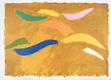 Jack Bush, Jete en L'Air #34/100, 1976, colour silkscreen on paper
