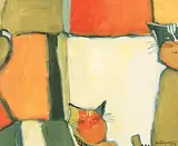 Claudette Castonguay, Two Timides Cats
