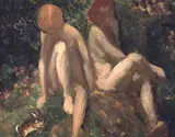 Arthur Bowen Davies, Untitled - The Sad Shepards