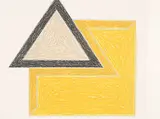 Chocorua #49/100 by Frank Stella, 1974, silkscreen and lithograph on paper, sold May 2000
