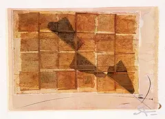 Stephen Andrews, Untitled - Abstract, mixed media on paper