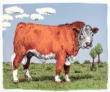Joseph Fafard, Sonny #A.P., 1979, colour silkscreen on paper