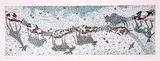 Joseph Fafard, Noah's Fear #6/75, 1986, colour etching on paper