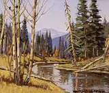 Matt Lindstrom, Untitled - Forest Stream