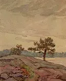 William Maltman, Untitled - Rugged Beauty, 1921, watercolour on paper