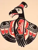 Arthur Ivan Thompson, Thunderbird #144/200, 1975, colour silkscreen on paper
