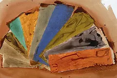 Robert Duncan Christie, Small Brown, 1983, acrylic on canvas
