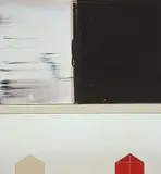 Allan Dunning, Proposal - Smear, 1985, mixed media on masonite