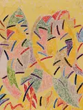 Erik Gamble, Yellowing, 1980, 1980, acrylic on paper