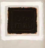Douglas Haynes, White - Around, 1975, acrylic on canvas