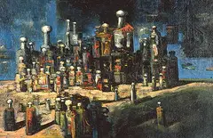 Kenneth Lochhead, Saskatchewan Jubilee, 1955, oil on canvas