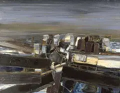 Otto Rogers, Untitled - Abstract, 1961, oil on canvas