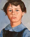 Allen Sapp, Untitled - Portrait of a Young Lady