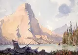 Margaret Shelton, Mt. Chephren, White Fowl Lake