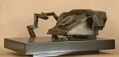 Michael James Aleck Snow, Wood Calling Bronze #55/500, 1989, bronze sculpture