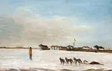 Lionel MacDonald Stephenson, Ft. Garry, 1879, oil on paper board