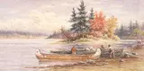Frederick Arthur Verner, Indians Loading Freight Canoes
