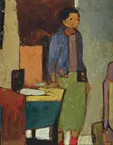 William Roy Brownridge, Indian Girl, Emma Lake