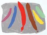 William Perehudoff, Jack's Dance #A.P. 4/10, 1984, colour silkscreen on paper