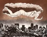Jesús Carles de Vilallonga Rosell, Montrese et la foret? #E.A. 2/6, colour etching on paper