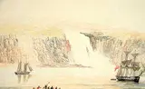 Nicholas Matthews Condy, The Falls of Montmorency on the St. Lawrence River, watercolour on paper