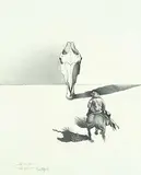 Lloyd Fitzgerald, Untitled, 1971, graphite on paper