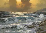 Alexander Dzigurski, Untitled - Seascape