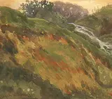 Frank Johnston, In the Gully