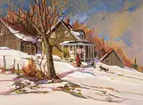 Louise Lecor Kirouac, Une tempe chaleureux, Qc.