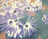 Walter J. Phillips, Cineraria #266, 1928, colour wood block on paper