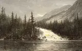 Frederick Arthur Verner, Untitled - Mountain Falls