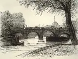 Caroline Armington, Untitled - Bridge in Paris