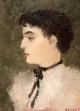 Dietz Edzard, Jeune Femme en Profil, 1937