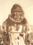 Edward S. Curtis, Charlie Wood - Kobuk, 1928, photogravure on paper