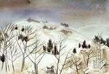 Janet Mitchell, Winter on the Hill